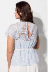 Костюм MisLana 1320 голубой-молочный Костюм MisLana 1320 голубой-молочный