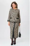 Костюм Michel Chic терракот+черный