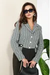 Костюм Anastasia 1045-2 гусиная лапка+олива