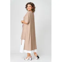 Костюм Ladis Line 1564 кофе+белый