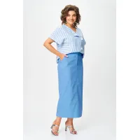 Костюм Michel Chic 1422 голубой+полоска