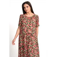 Костюм Alani 2368 бежевый+цветы