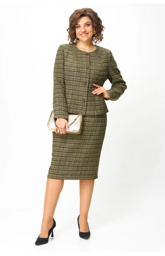 Костюм Anastasia MAK 1214-А зелёный