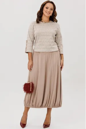 Костюм Мублиз 293 бежевый Костюм Мублиз 293 бежевый