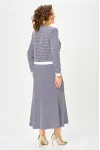 Костюм Svetlana Style 2332 синий_узор+белый