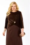 Костюм Элль-стиль 2452 шоколад