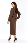 Костюм Милора-стиль 1376 кофе с молоком Костюм Милора-стиль 1376 кофе с молоком