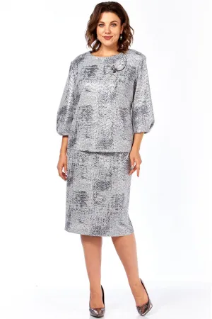 Костюм Элль-стиль 2400/1 серебро