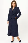 Костюм Svetlana Style 2174 темно-синий в горох