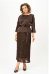 Костюм Кокетка и К 1334 коричневый Костюм Кокетка и К 1334 коричневый