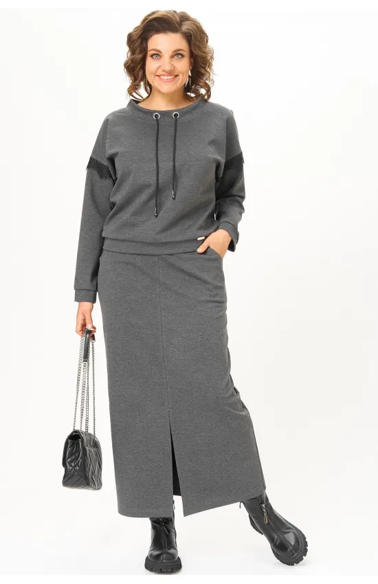 Костюм Michel Chic 1444 графитовый