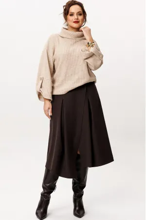 Костюм Лиона-Стиль 964 карамель+горький шоколад Костюм Лиона-Стиль 964 карамель+горький шоколад