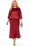 Костюм 2449/1 бордо