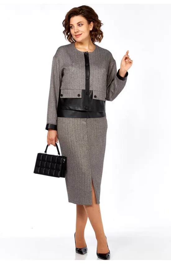 Костюм BAGIRA 1061 Черный+серый