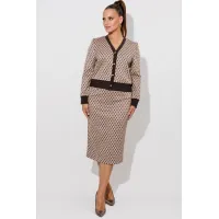 Костюм Галеан Cтиль 903 коричневый