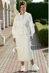 Костюм VITTORIA QUEEN 26423 молочный, кремовый