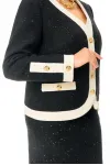 Костюм VI ORO 1214-4 черный