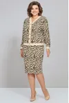 Костюм Mira Fashion с бежевым