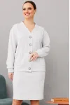 Костюм Anastasia 1195 серый меланж