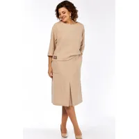 Костюм Элль-стиль 2441 бежевый
