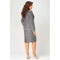 Костюм FITA 4121 Ясиня серо-бежевый
