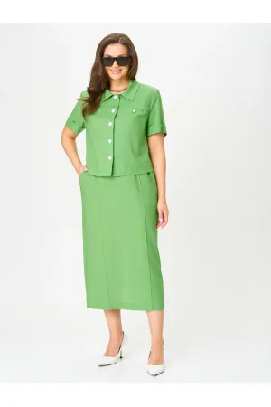 Костюм Карина Делюкс M-1268green зеленый