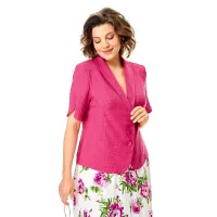 Костюм Michel Chic 1459 малина, цветы