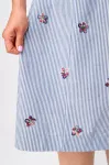 Костюм Anastasia 1248 белый/голубой