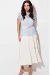 Костюм MisLana 1320 голубой-молочный Костюм MisLana 1320 голубой-молочный