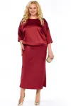 Костюм 2449/1 бордо