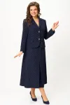Костюм Svetlana Style 2174 темно-синий в горох