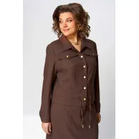 Костюм Асолия 1507-1 коричневый Костюм Асолия 1507-1 коричневый