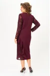 Костюм Кокетка и К 1336 бордовый Костюм Кокетка и К 1336 бордовый