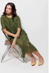 Костюм MisLana 1307 зеленый Костюм MisLana 1307 зеленый