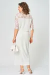 Костюм Svetlana Style 2306 зелено-бежевый