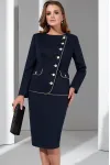 Костюм Lissana 5046 синий Костюм Lissana 5046 синий