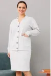 Костюм Anastasia 1195 серый меланж
