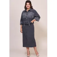 Костюм Mira Fashion 5566 серый