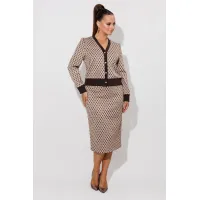 Костюм Галеан Cтиль 903 коричневый