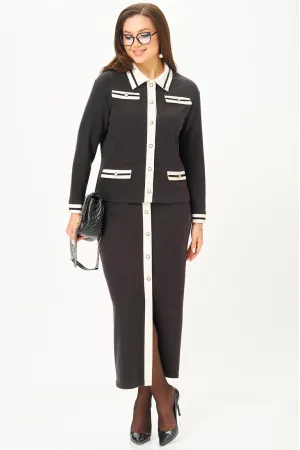 Костюм BAGIRA 1088 Графит+молоко