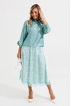 Костюм Anastasia 1322 бирюзовый Костюм Anastasia 1322 бирюзовый