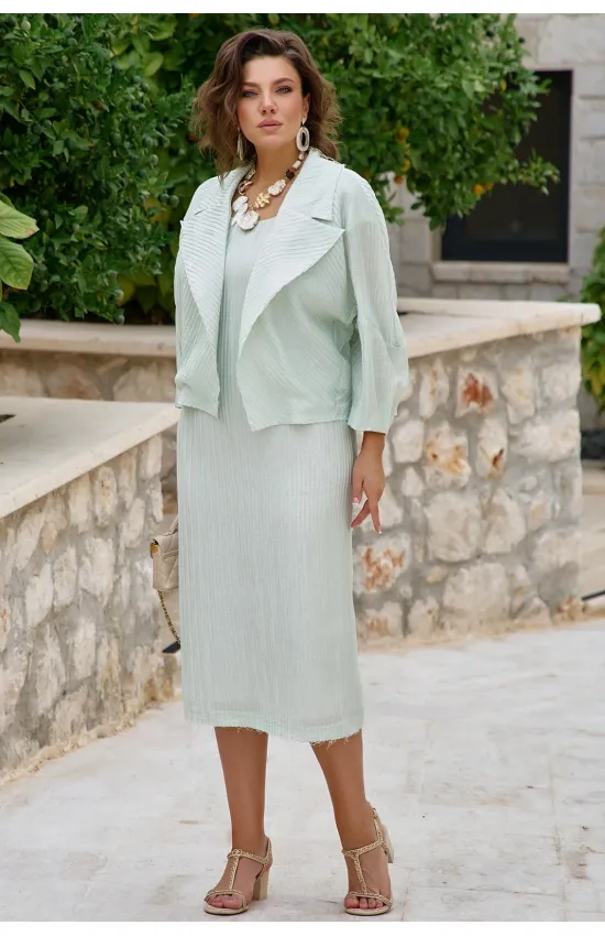 Костюм VITTORIA QUEEN 28873-1 светло-салатовый