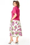 Костюм Michel Chic 1459 малина, цветы