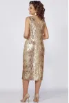Костюм Mira Fashion серебристый с паетками
