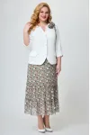Костюм Svetlana Style синий+цветы