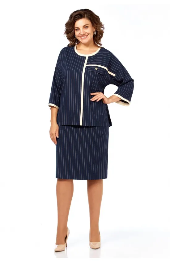 Костюм Matini 1.1800 темно-синий/полоска