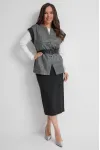 Костюм Магия Моды 2627 серый+черный Костюм Магия Моды 2627 серый+черный