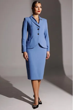 Костюм Мода-Юрс 25-2942 голубой