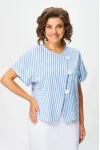 Костюм Michel Chic 1422 белый + полоска