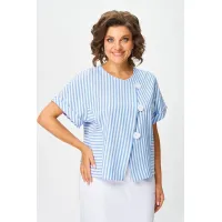 Костюм Michel Chic 1422 белый + полоска